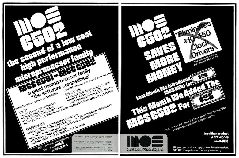 The MOS 6502: How a $25 Chip Sparked a Computer Revolution